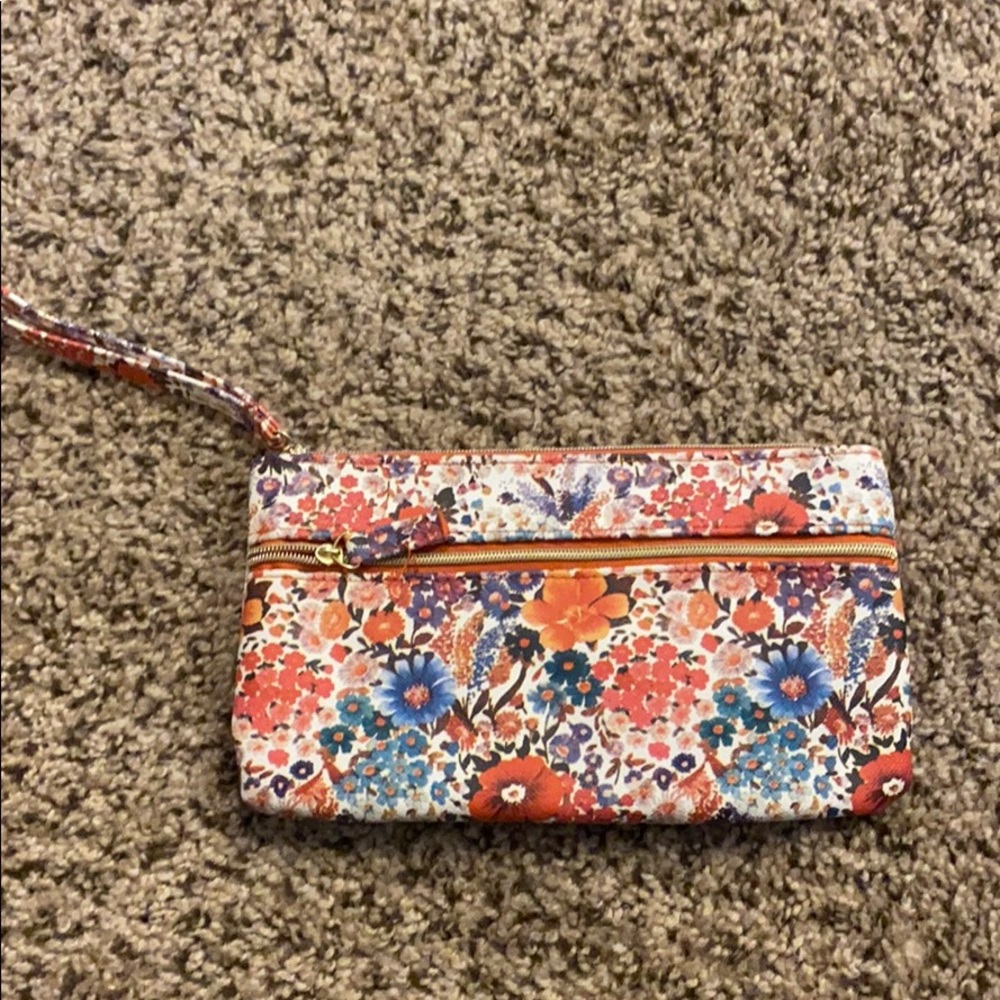 Flowered Clutch